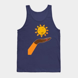 Hand and sun Tank Top